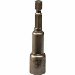 Urrea Metric Heavy-Duty Magnetic Power Nut Driver, 10116X, 1/4" Drive, 10 mm Tip, 2 9/16" Long