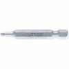 Urrea Industrial Grade Square Recess Power Bit, 13058, #3 Tip, 1-15/16" Long