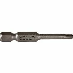 Urrea Industrial Grade Torx Power Bit, 16308, 1/4 Hexagon, T8 Drive, 3-1/2" Long