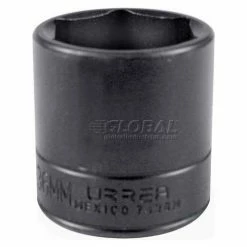 Urrea Impact Socket, 7436H, 1/2" Drive, 1 1/8" Socket, 1-9/16" OAL, 6 Pt