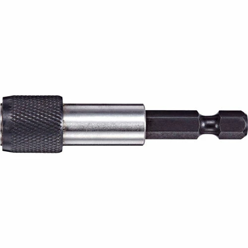 Vega 1/4 Quick Release Mag Bit Holder x 6", Stainless Steel 1 Vega 1/4 Quick Release Mag Bit Holder x 6", Stainless Steel