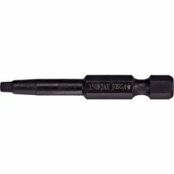 Vega Square #2 Power Bit x 6" Extra Hard, S2 Modified Steel, Gunmetal Grey