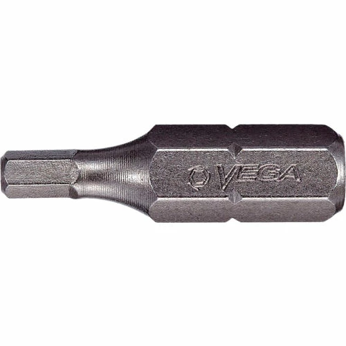 Vega Hex 5/32 Insert Bit x 1", S2 Modified Steel, Gunmetal Grey 1 Vega Hex 5/32 Insert Bit x 1", S2 Modified Steel, Gunmetal Grey