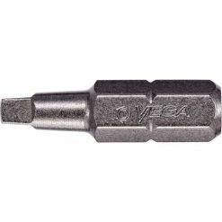 Vega Square #3 Insert Bit x 1", S2 Modified Steel, Gunmetal Grey