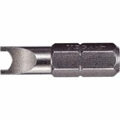 Vega Spanner #8 Insert Bit x 1", S2 Modified Steel, Gunmetal Grey