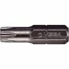 Vega TORX® 10 Insert Bit x 1", S2 Modified Steel, Gunmetal Grey