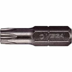 Vega TORX® 27 Insert Bit x 1", S2 Modified Steel, Gunmetal Grey