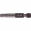 Vega TORX® Tamper 10 Power Bit x 2", S2 Modified Steel, Gunmetal Grey
