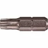 Vega TORX® 40 Insert Bit x 1-1/4" - 5/16 Hex Shank, S2 Modified Steel, Gunmetal Grey