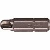 Vega TORQ-SET 1/4 Insert Bit x 1-1/4" - 5/16 Hex Shank, S2 Modified Steel, Gunmetal Grey