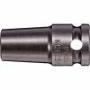 Vega 1/4 x 3/8 Square Drive Bit Holder w/ C-Ring x 1-3/8", Gunmetal Grey, S2 Modified Steel