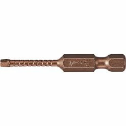 Impactech Square #3 Power Bit x 2", Gunmetal Bronze, S2 Modified Steel