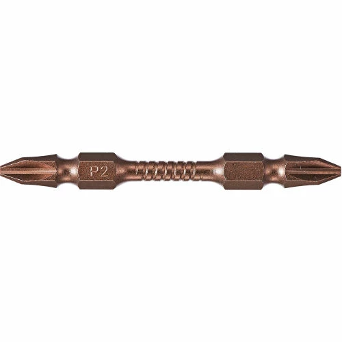 Impactech P2 + P2 D/E Power Bit x 2-9/16", Gunmetal Bronze, S2 Modified Steel 1 Impactech P2 + P2 D/E Power Bit x 2-9/16", Gunmetal Bronze, S2 Modified Steel