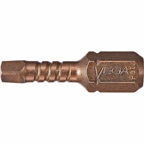 Impactech Square #1 Power Bit x 3-1/2", Gunmetal Bronze, S2 Modified Steel 1 Impactech Square #1 Power Bit x 3-1/2", Gunmetal Bronze, S2 Modified Steel