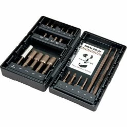 Vega 21pc Impactech Driver Bit Set, Gunmetal Bronze, S2 Modified Steel