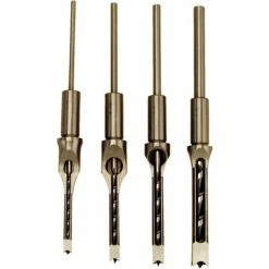 Powermatic 1791096 Premium Mortise Chisel & Bits (4Pc Set)
