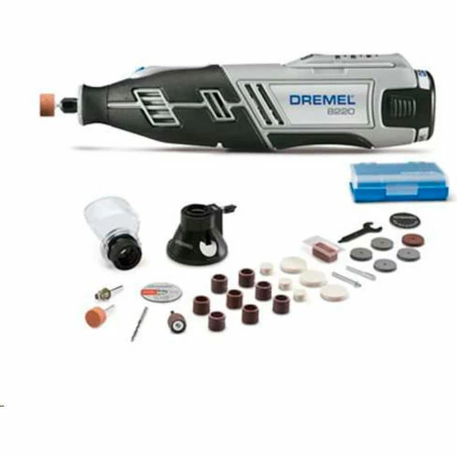 Dremel® 8220-2/8 8220-Series Cordless Rotary Tool Kit w/ 2 Attachments, 28 Accessories 1 Dremel® 8220-2/8 8220-Series Cordless Rotary Tool Kit w/ 2 Attachments, 28 Accessories
